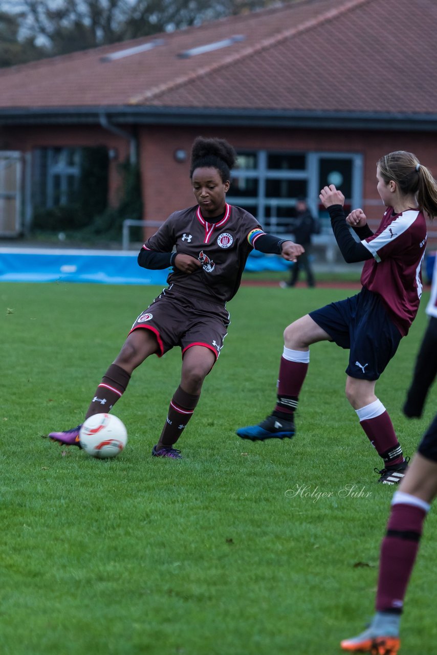 Bild 90 - C-Juniorinnen Halstenbek-Rellingen - St.Pauli : Ergebnis: 0:5